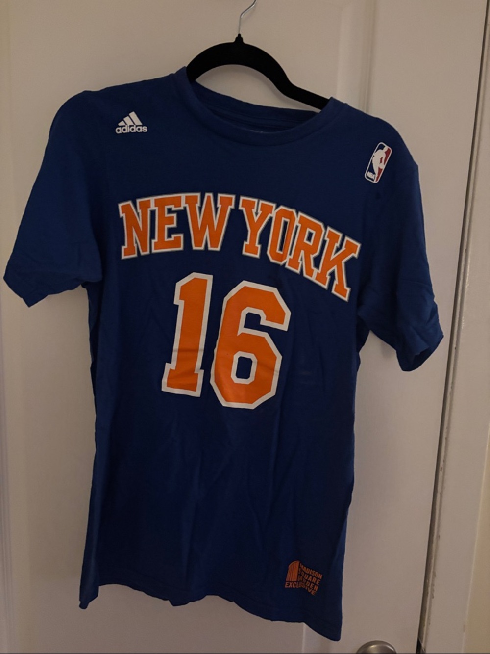Vintage Adidas Steve Novak New York Knicks "The Go-To Tee
